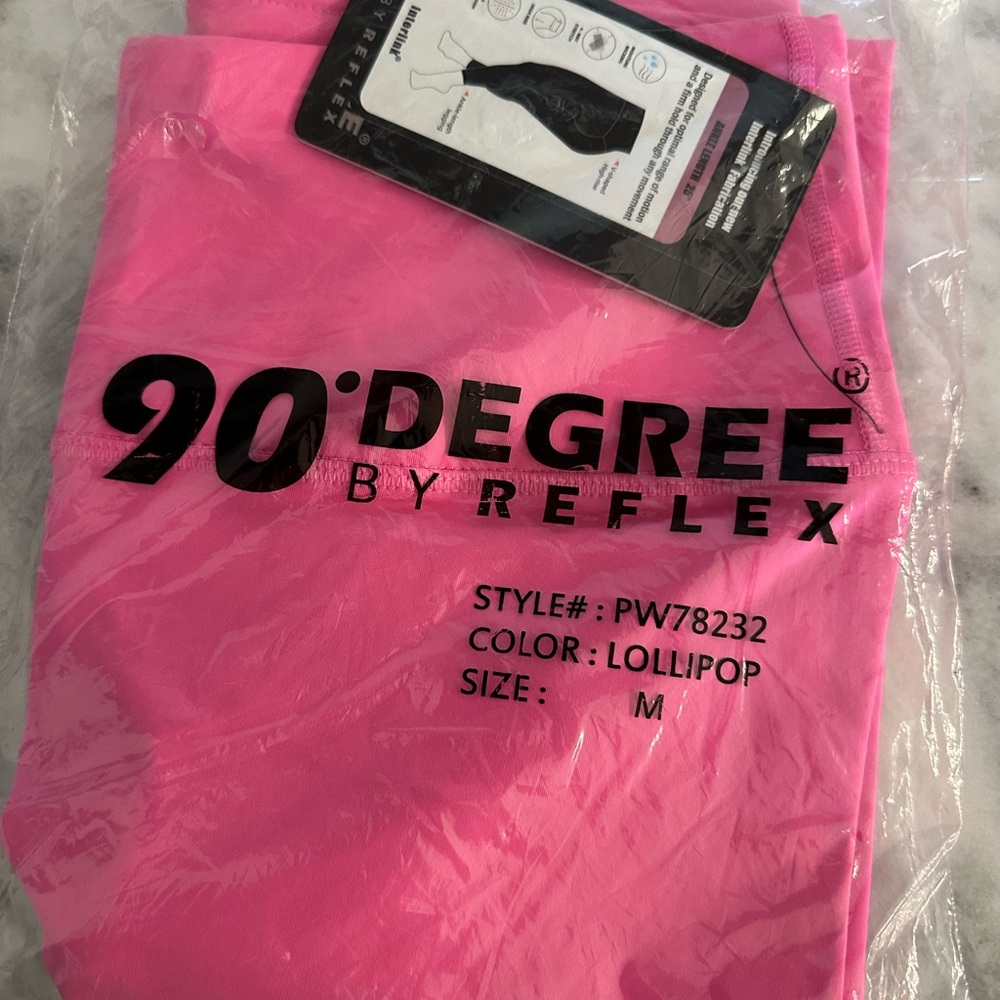 90 Degree by Reflex Pink Leggings
